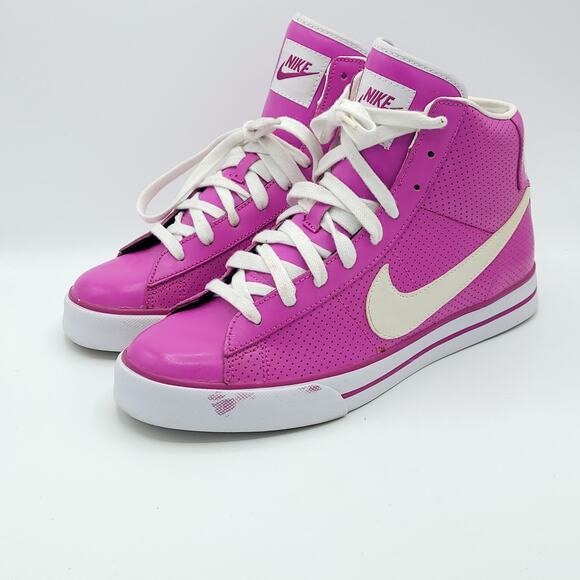 Nike Sweet Classic High 09 Pink White 354697-512 Women's Size 9.5 - Picture 1 of 9